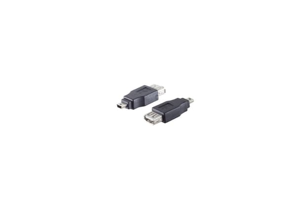 shiverpeaks BS77051, USB A, Mini USB B, Svart
