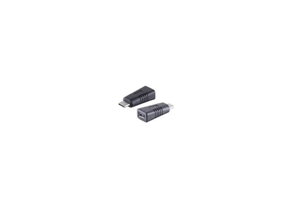 shiverpeaks BS13-20014 kabeladapter USB 3.1 Type-C Micro-USB 2.0 Type-B Sort (BS13-20014)