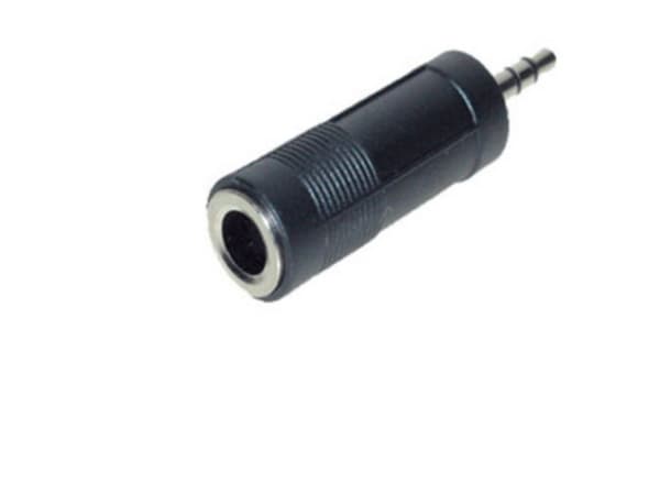 shiverpeaks BASIC-S lydadapter 3,5 mm stereo jack-plugg - 6,3 mm stereo jack-kontakt, i polybag med (BS57050)