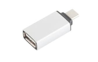 shiverpeaks BS14-05016, USB 3.1 C, USB 2.0 A, Silver