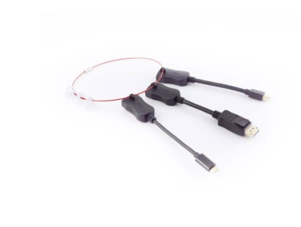 shiverpeaks!!! HDMI-A Adapter Set, Displayport/ mini Displayport/ USB-C Stecker, 4K60Hz (BS10-01020)