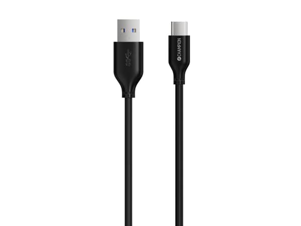 USB-A till USB-C Kabel 1m Svart