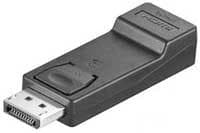 Goobay HDMI/DP Adapter, HDMI FM, DP M, Sort