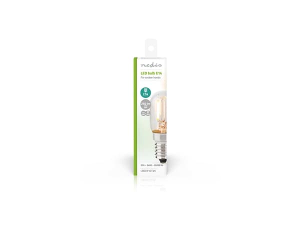 Nedis LBCHE14T25, 2 W, 25 W, E14, 250 lm, 15000 timer, Hvit
