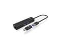Miniatyrbild 3 av 5: ICY BOX IB-HUB1439-LAN, Kabel, USB 3.2 Gen 1 (3.1 Gen 1) Type-A, 1000 Mbit/s, IEEE 802.1Q, IEEE 802.1as, IEEE 802.1p, IEEE 802.3, IEEE 802.3az, IEEE