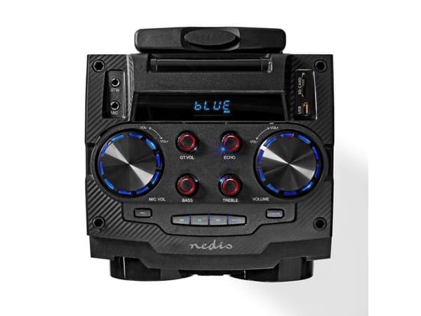 Nedis SPPT800BK, 3-vägs, 1.0 kanaler, Trådlös, 40 W, 2402000 - 2480000 hz, Svart