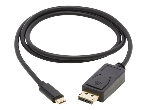 Eaton Tripp Lite Series USB-C to DisplayPort Bi-Directional Active Adapter Cable (M/M), 4K 60 Hz, HDR, Locking DP Connector, 3 ft. (0.9 m) - DisplayP