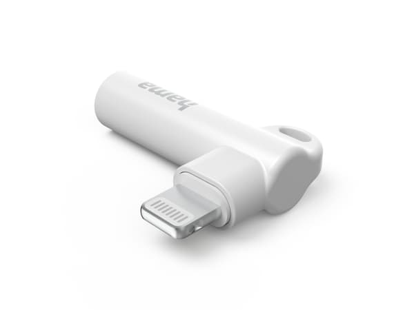 Hama 00201700 Kabeladapter 3,5 mm Lightning Weiß (00201700)