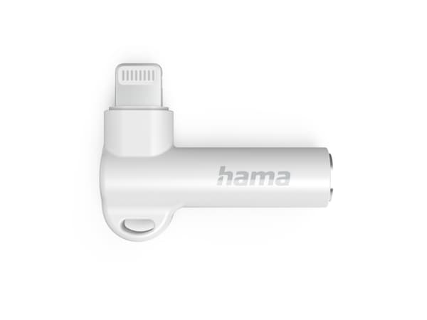 Hama 00201700 Kabeladapter 3,5 mm Lightning Weiß (00201700)