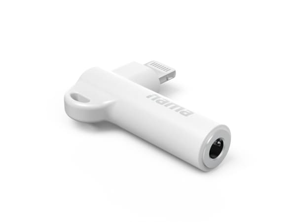 Hama 00201700 Kabeladapter 3,5 mm Lightning Weiß (00201700)