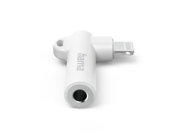 Hama 00201700 Kabeladapter 3,5 mm Lightning Weiß (00201700)