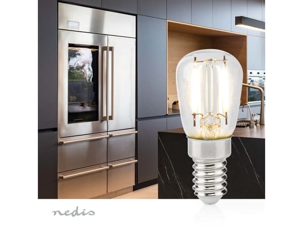 Nedis LBCRFE14T26, 2 W, 16 W, E14, 150 lm, 15000 timer, Hvit