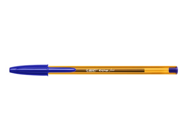 BIC Cristal Fine - Kulspetspenna - blå - 0.8 mm - medel (paket om 50)