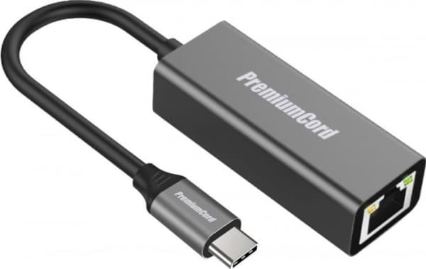 PremiumCord USB-kabel PremiumCord-omformer USB-C til RJ45 Gigabit-kontakt