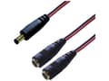 Miniatyrbilde 1 av 2: BKL Electronic DC-fordeler Lavspændingsstik - DC-kobling 5.5 mm 2.5 mm 0.30 m 1 stk Single