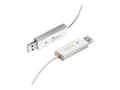 Miniatyrbild 3 av 5: j5create JUC400 - Adapter för direktanslutning - USB 2.0 - USB 2.0 - vit