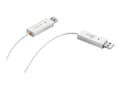 Miniatyrbild 5 av 5: j5create JUC400 - Adapter för direktanslutning - USB 2.0 - USB 2.0 - vit