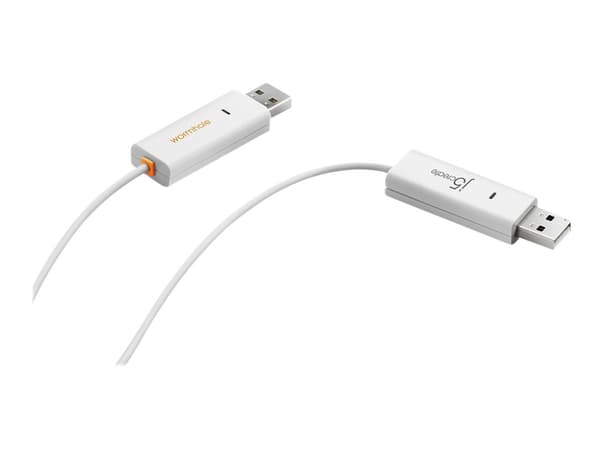 j5create JUC400 - Adapter för direktanslutning - USB 2.0 - USB 2.0 - vit