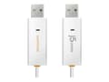 Miniatyrbild 2 av 5: j5create JUC400 - Adapter för direktanslutning - USB 2.0 - USB 2.0 - vit