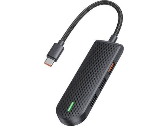 HUB USB Mcdodo Hub USB-C Mcdodo HU-1430 5w1 (USB2.0*3,USB3.0*1,SD/TF)