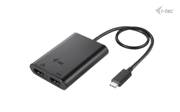 i-tec C31DUAL4K60HDMI, 2.0, USB Type-C, HDMI-lähtö, 7680 x 4320 pikseliä