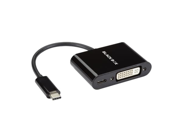 Black Box VA-USBC31-DVIC, Sort, 60 Hz, 1920 x 1200 piksler, 0 - 45 °C, -10 - 70 °C, 10 - 85%