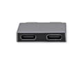 Miniatyrbild 4 av 5: USB 3.2 Gen 2-adapter, 2x USB typ C - 2x typ C, ST/BU, silverfärgad