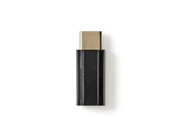 Nedis CCGP60910BK, USB-C, Micro B, Sortera