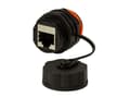 Miniatyrbilde 1 av 5: Techly 363548 RJ45 Cat6a-kontakt, skjermet, med IP68-beskyttelse