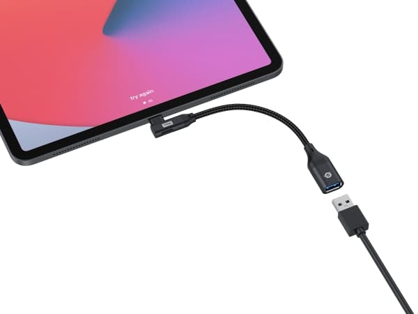 Conceptronic ABBY19B, USB-C, USB-A, Svart