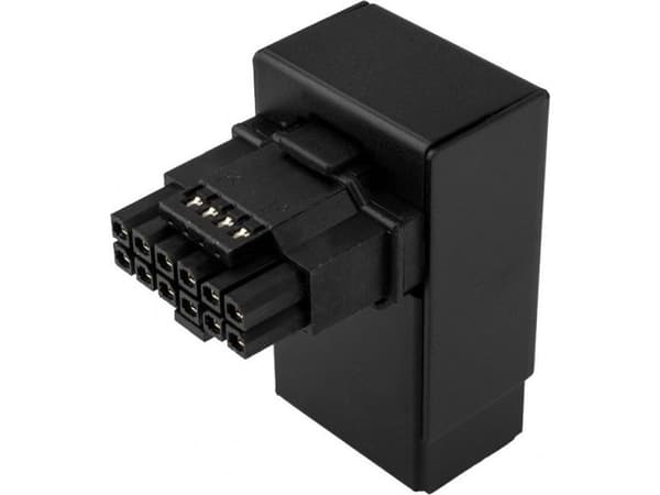 Kolink Kolink Core Pro 12V-2x6 90 Degree Adapteris - Type 1, Juodas