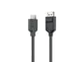 Pikkukuva 2 / 5: ALOGIC Elements -sarja - Sovitinkaapeli - DisplayPort-uros-HDMI-uros - 1 m - tummanharmaa - 4K30 Hz -tuki, 1920 x 1080 144 Hz:n tuki, 3D-videotuki