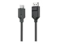 Pikkukuva 1 / 5: ALOGIC Elements -sarja - Sovitinkaapeli - DisplayPort-uros-HDMI-uros - 1 m - tummanharmaa - 4K30 Hz -tuki, 1920 x 1080 144 Hz:n tuki, 3D-videotuki