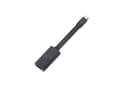 Miniatyrbild 4 av 5: Dell SA124 - Videokort - 24 pin USB-C hane till HDMI hona - 4K144Hz stöd, stöd för 8 K 60 Hz (7680 x 4320) (DSC), FEC