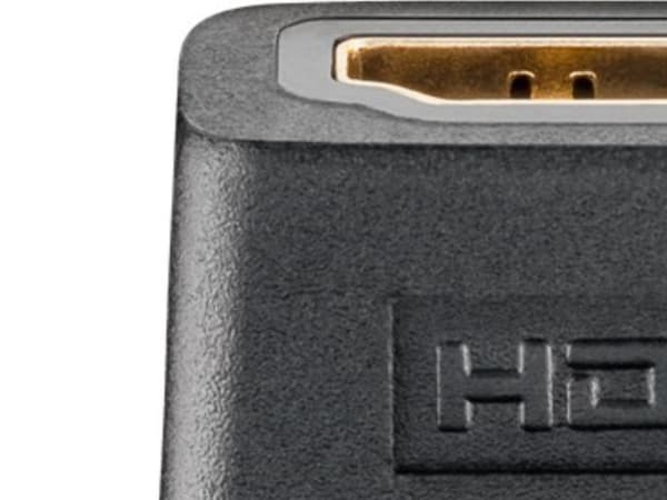 Goobay 65743, HDMI Typ A (standard), HDMI Typ A (standard), Honkoppling, Honkoppling, Guld, 7860 x 4320 pixlar