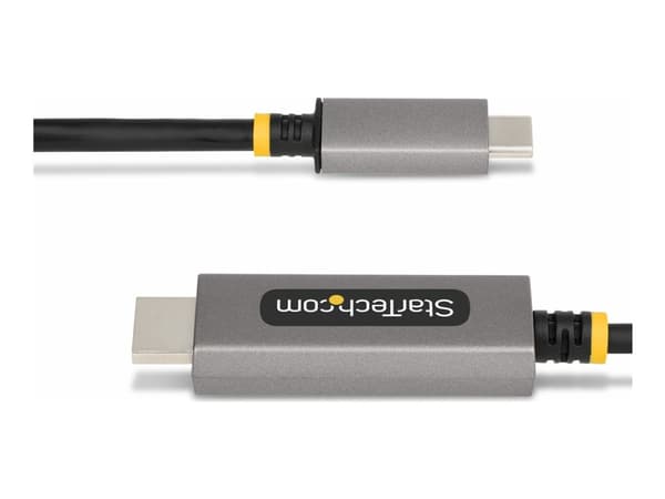 StarTech.com 10ft (3m) USB-C HDMI-sovitinkaapeli, 8K 60Hz, 4K 144Hz, HDR10, USB Type-C to HDMI 2.1 Video Converter Cable, USB-C DP Alt Mode/USB4/Thun