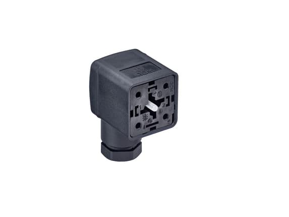Belden 934888100, GDM, Svart, Honkoppling, Vinklad, IP65, 230 V