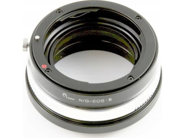 Pixco-sovitin / vähennys CANON EOS R RF:stä NIKONiin [ G ]