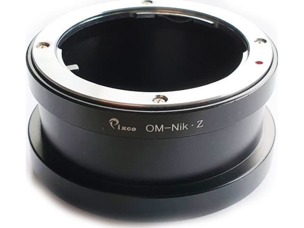 Pixco-adapterreduksjon for NIKON Z til OLYMPUS OM