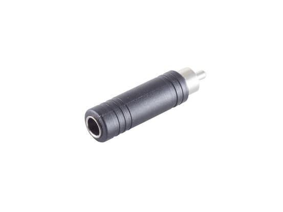 shiverpeaks BS57005, 6.3 mm, Svart, Honkoppling, Rak, 1 styck