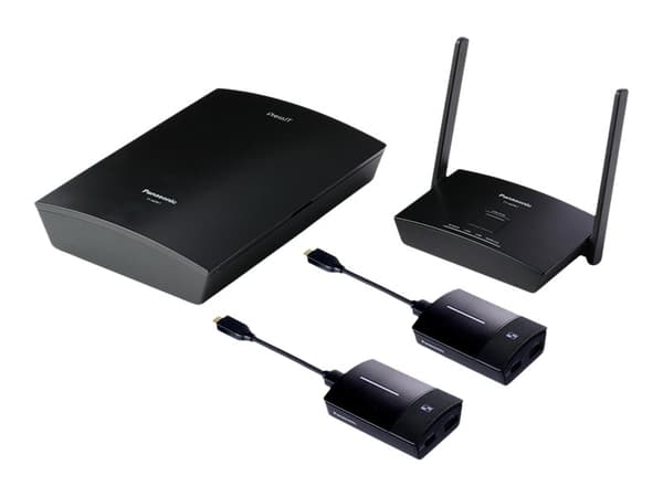 Panasonic PressIT TY-WPSC1 USB-C Basic set - 2 Panasonic TY-WPBC1 Transmitters, Panasonic DPVF3516ZA/X1 conversion adapter, Panasonic TY-WPR1 Receive