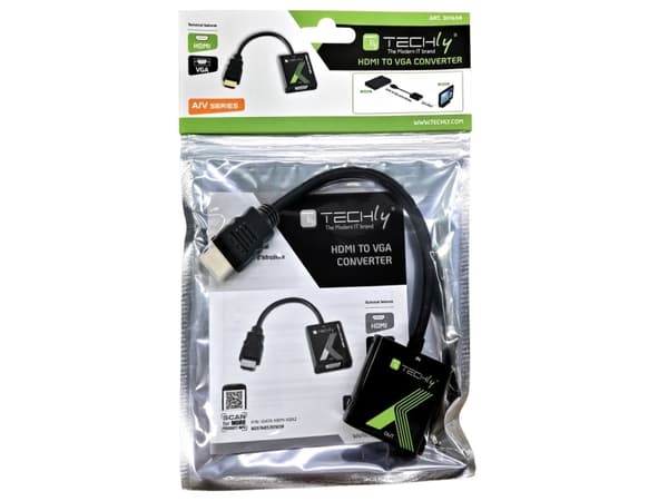 TECHly IDATA HDMI-VGA2 - Videotransformator - HDMI - VGA