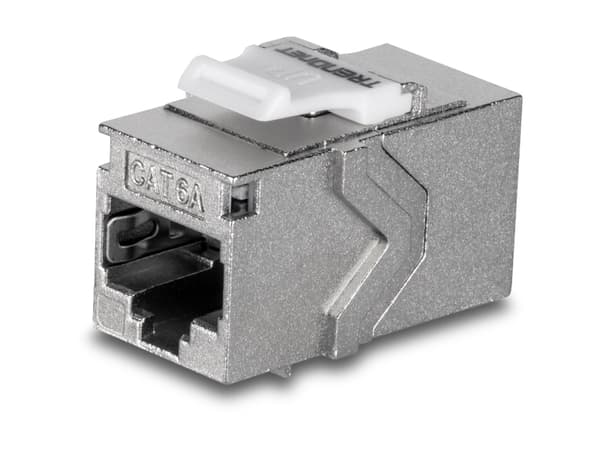 TRENDnet - Modulinnlegg (kopling) - CAT 6a - RJ-45 - TAA-samsvar (en pakke 6)