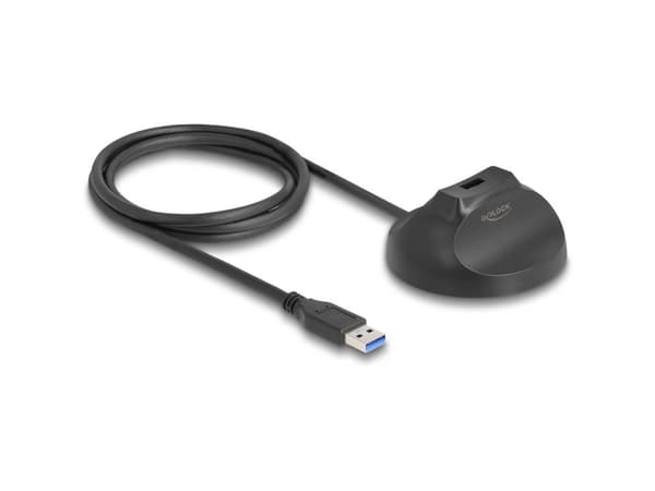 Delock - USB-forlengelseskabel - USB (hann) til USB (hunn) stand - USB 3.0 - 1.5 A - 1.2 m - svart