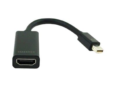 Gembird - Video adapter - Mini DisplayPort hann til HDMI hunn - svart