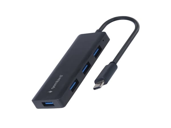 Gembird UHB-CM-U3P4-02 - Hubb - typ-C - 4 x USB 3.1 Gen 1 - skrivbordsmodell