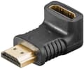 Miniatyrbilde 3 av 3: Tecline HDMI M - HDMI F, HDMI, HDMI, Sort
