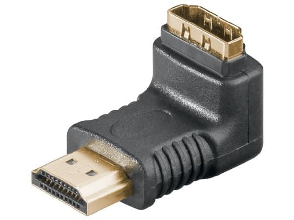 Tecline HDMI M - HDMI F, HDMI, HDMI, Sort