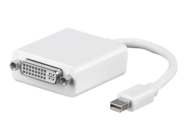goobay - Video adapter - Mini DisplayPort (hann) til DVI-I (hunn) - 10 cm - hvit