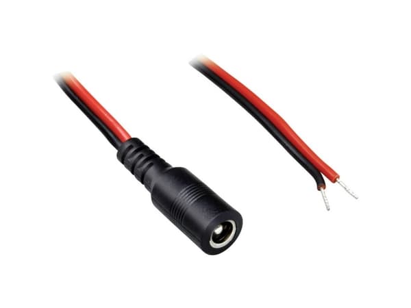 BKL Electronic Lavvoltstilslutningskabel - 5.50 mm 2.10 mm 30.00 cm 1 stk
